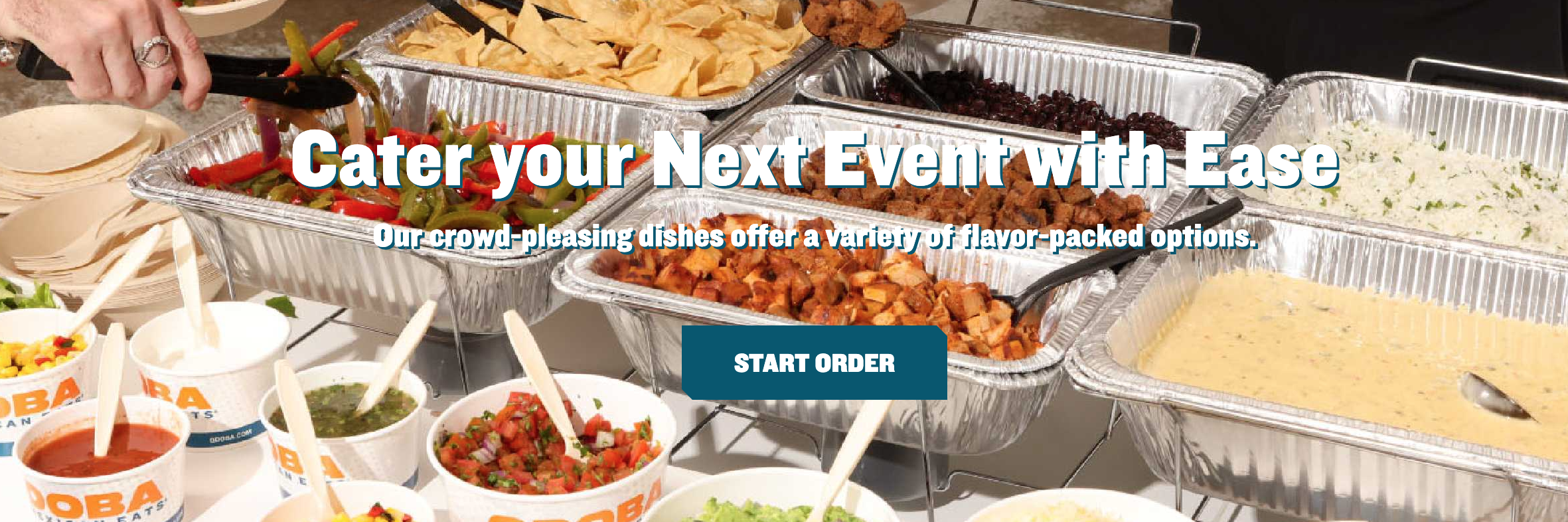Cater with QDOBA